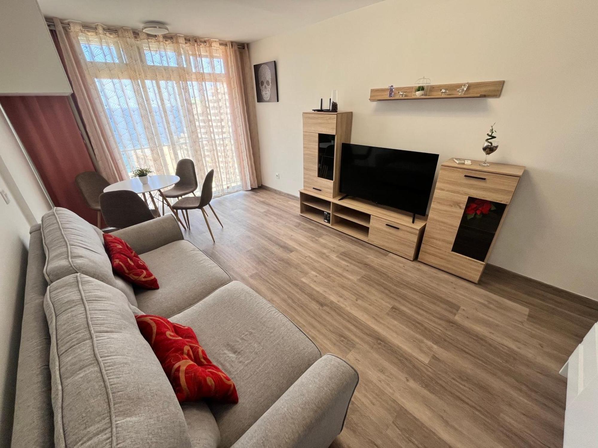Calpe Apartamento Con Vistas Al Mar Impresionantes A 5 Min De La Playa Aire Wifi Parking Comunitario Eksteriør billede