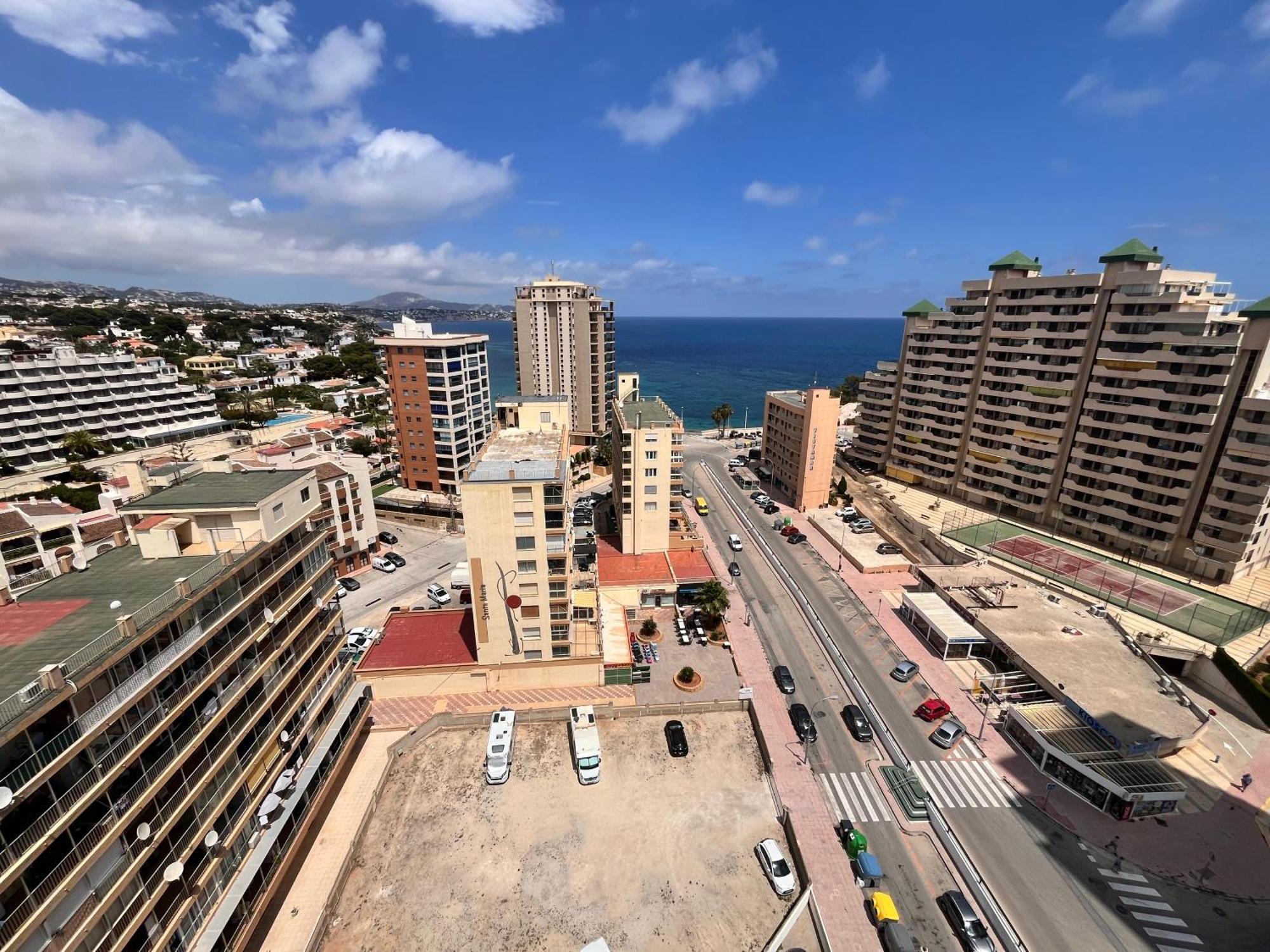 Calpe Apartamento Con Vistas Al Mar Impresionantes A 5 Min De La Playa Aire Wifi Parking Comunitario Eksteriør billede